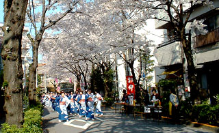 流し踊りの写真１：クリックすると大きくなります